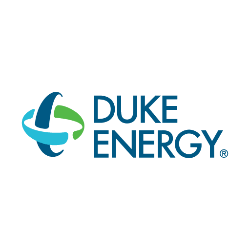 duke-energy Duke Energy logo featuring a graphical element with blue, green, and dark blue shapes intertwined, next to the text "DUKE ENERGY" in blue capital letters.